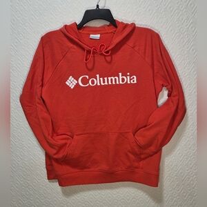 Red Columbia XL Long Sleeve Light Weight Pullover Hoodie